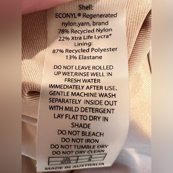 NWOT GNASH for Free People String One-Piece Swimsuit - Picture 5 of 6